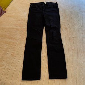 J Crew Black Matchstick Jeans, 29 Tall